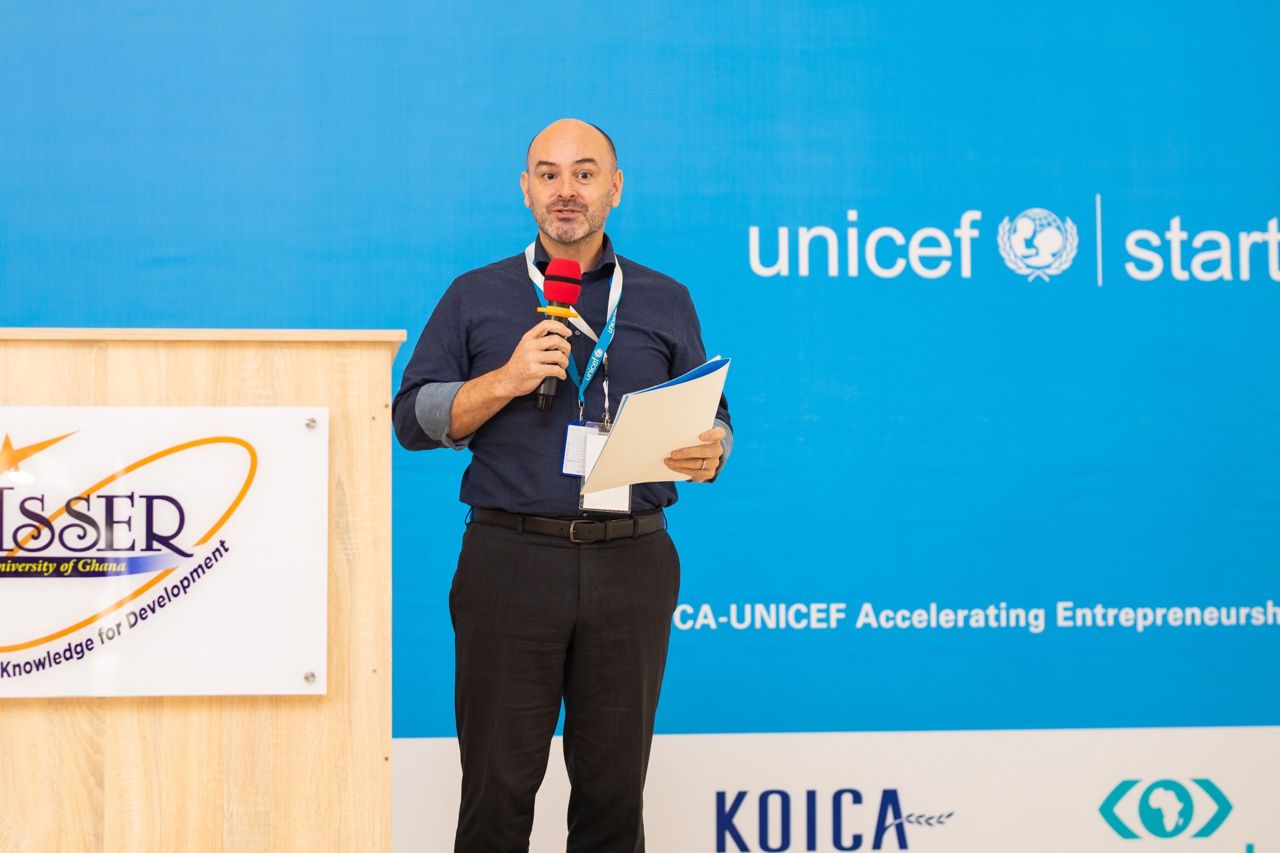 Fiachra McAsey, UNICEF Deputy Representative in Ghana